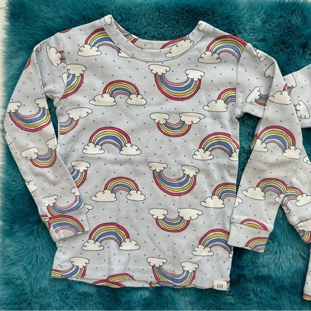 Gap Toddler Girl Long Sleeve Paiama Tops Size 4 Years